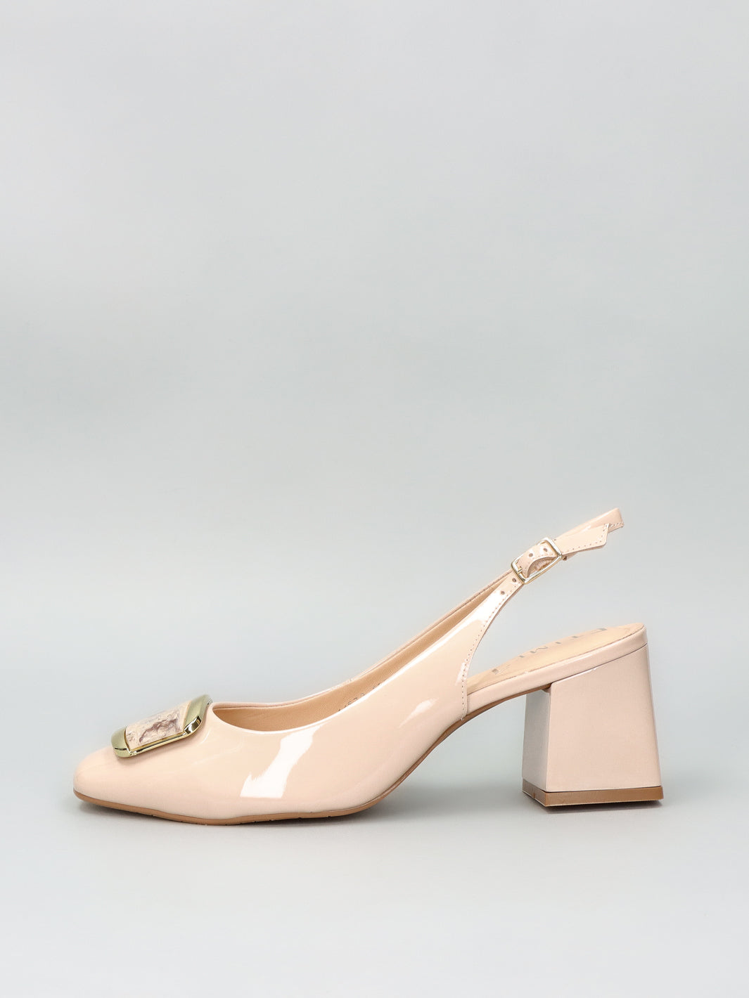 ELEGANT SLINGBACK HEELS BEIGE