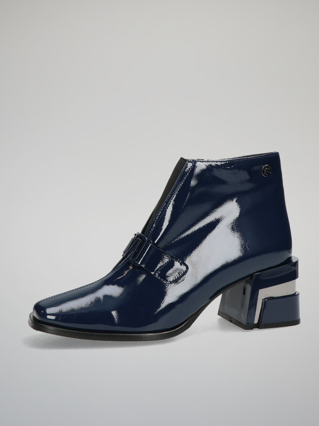 ELEGANT ANKLE BOOTS - DARK BLUE
