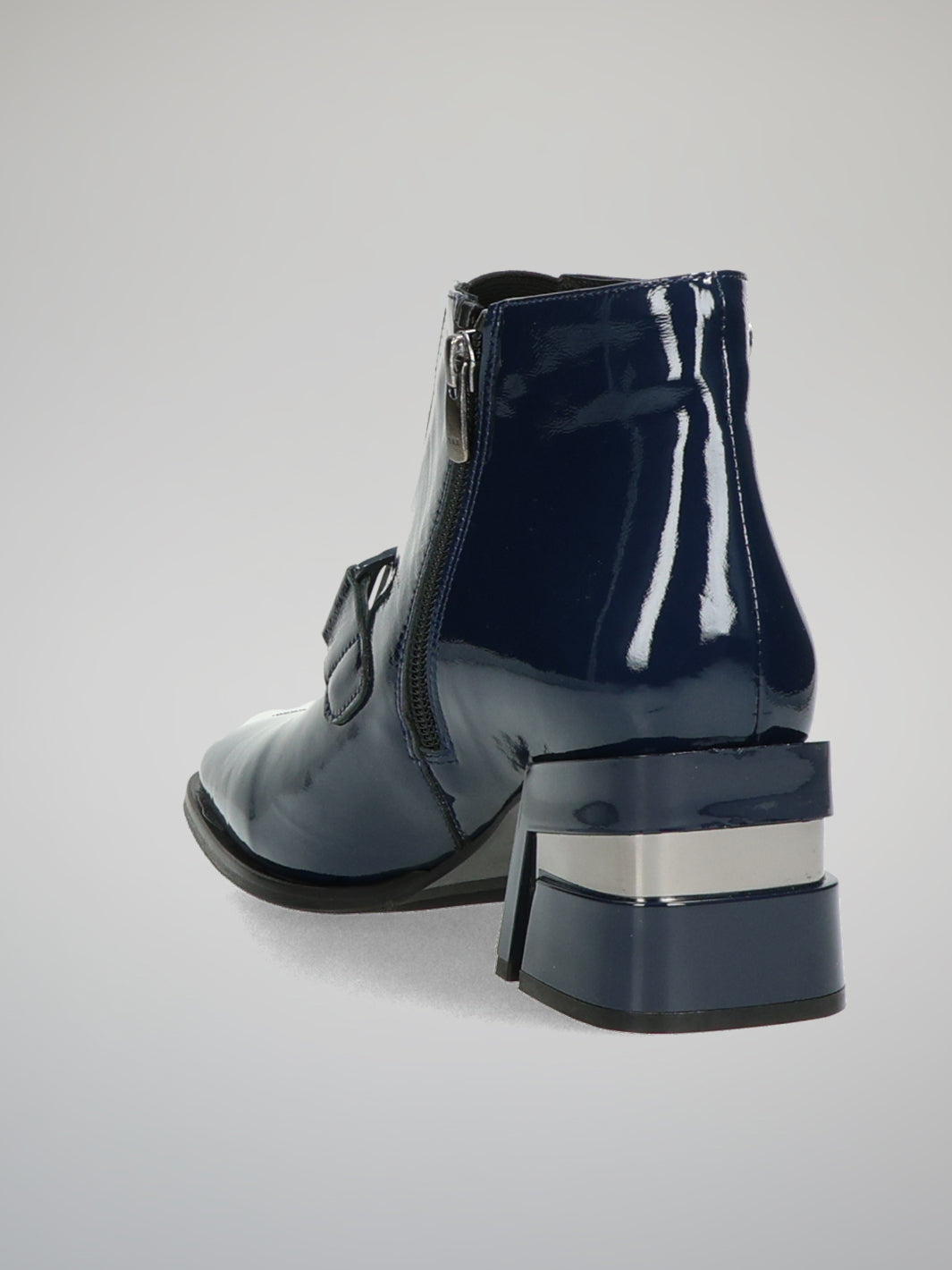 ELEGANT ANKLE BOOTS - DARK BLUE