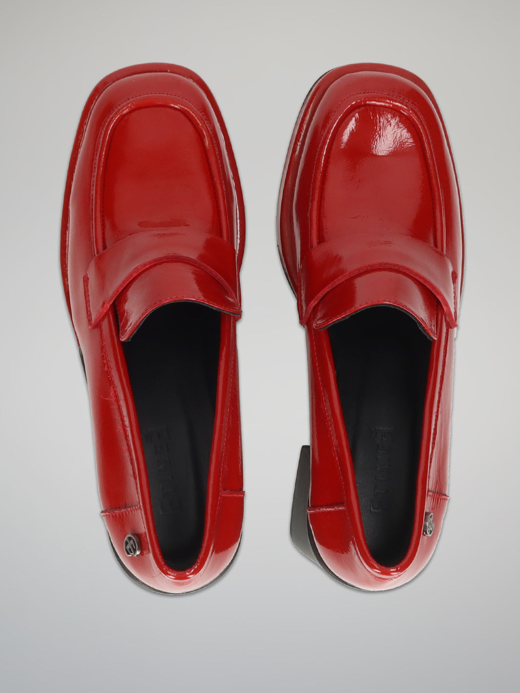 LEATHER SHOES - RED