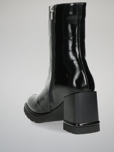 ANKLE BOOTS - BLACK