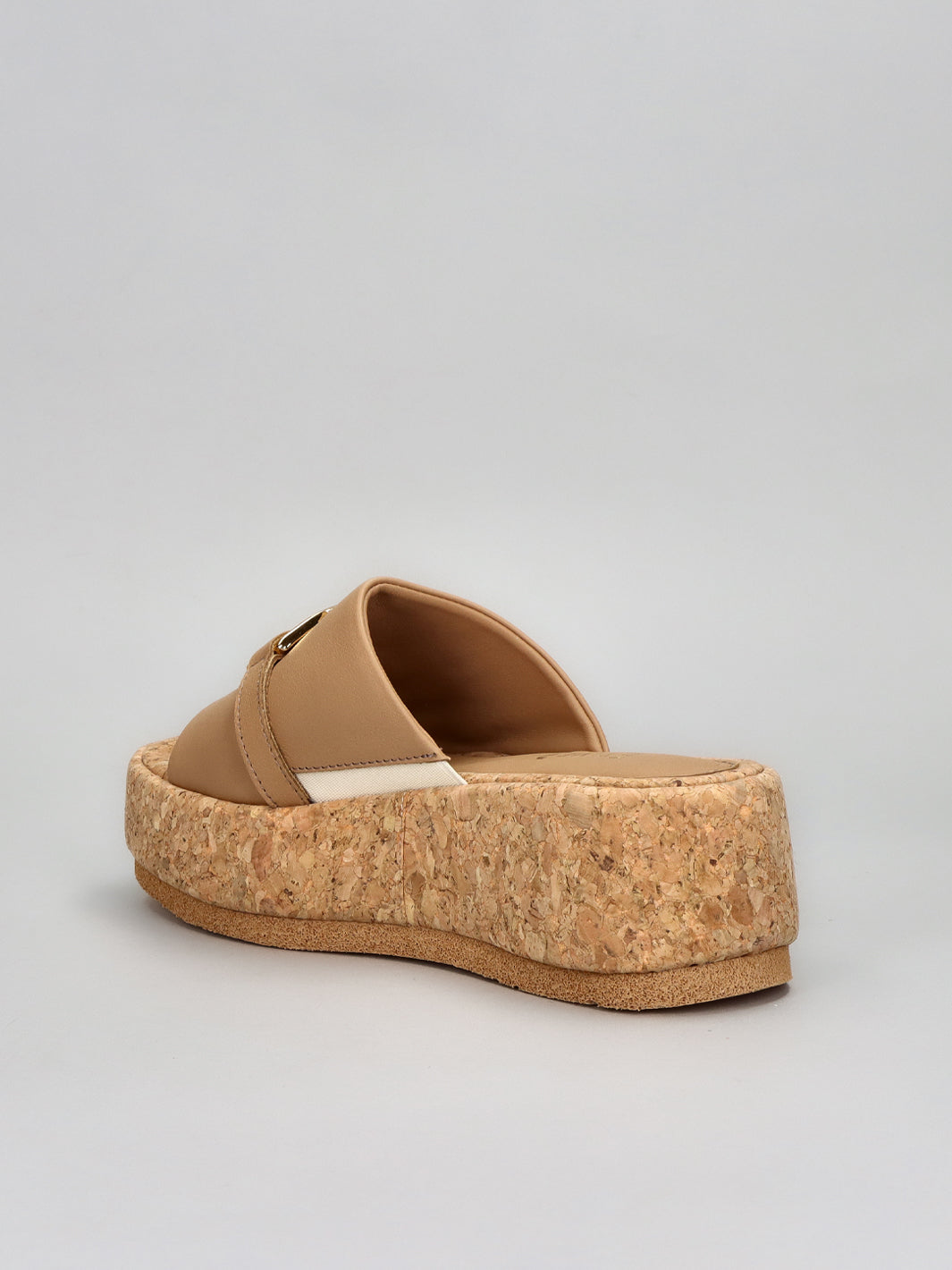 LEATHER SLIPPERS - BROWN
