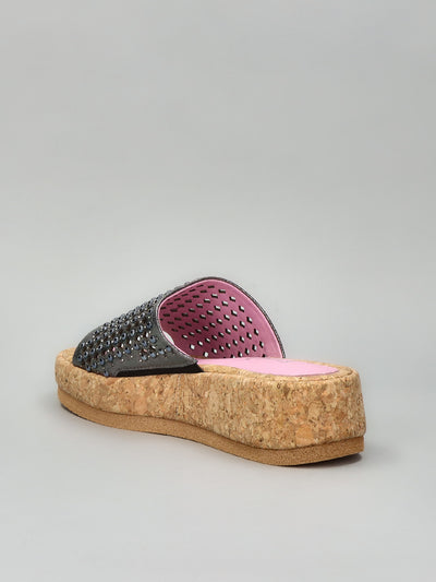 STYLISH SLIPPERS - METALLIC