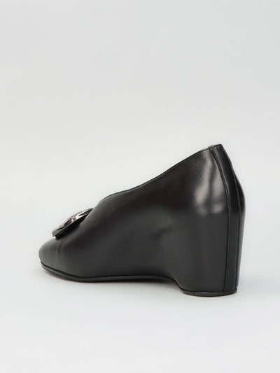 ELEGANT LOW SHOES - BLACK