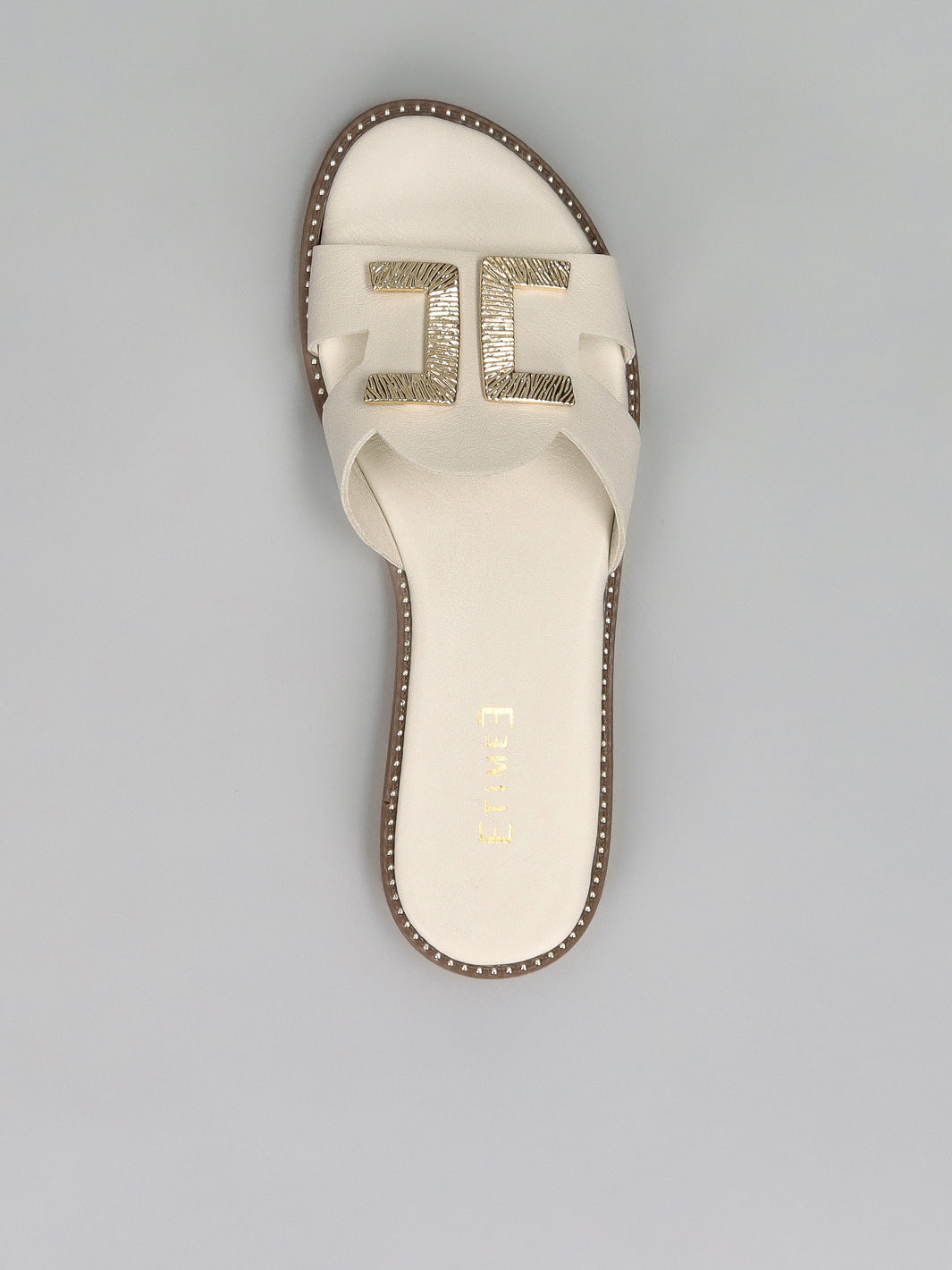 ELEGANT SLIPPERS - WHITE