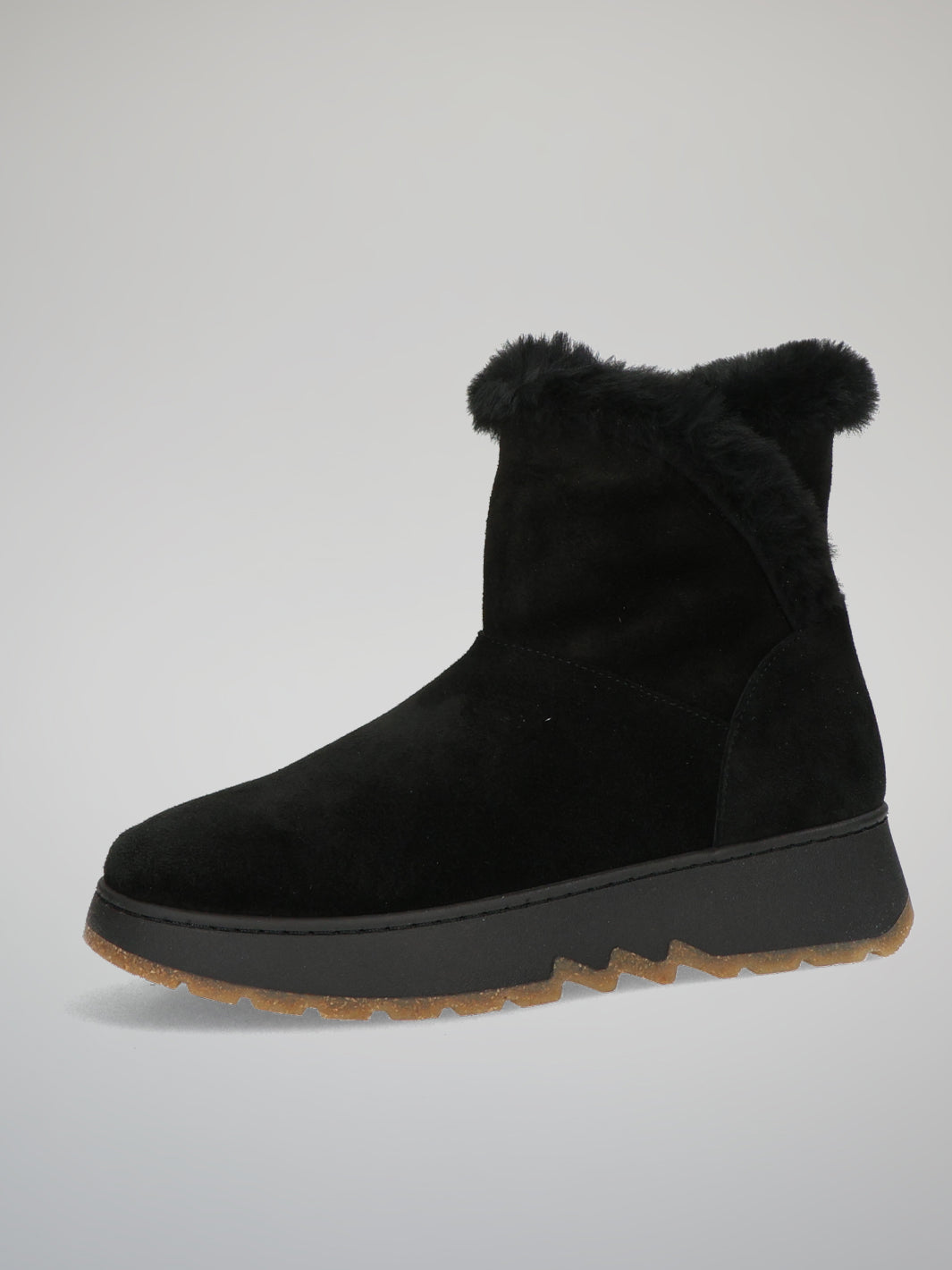 WINTER ANKLE BOOTS - BLACK