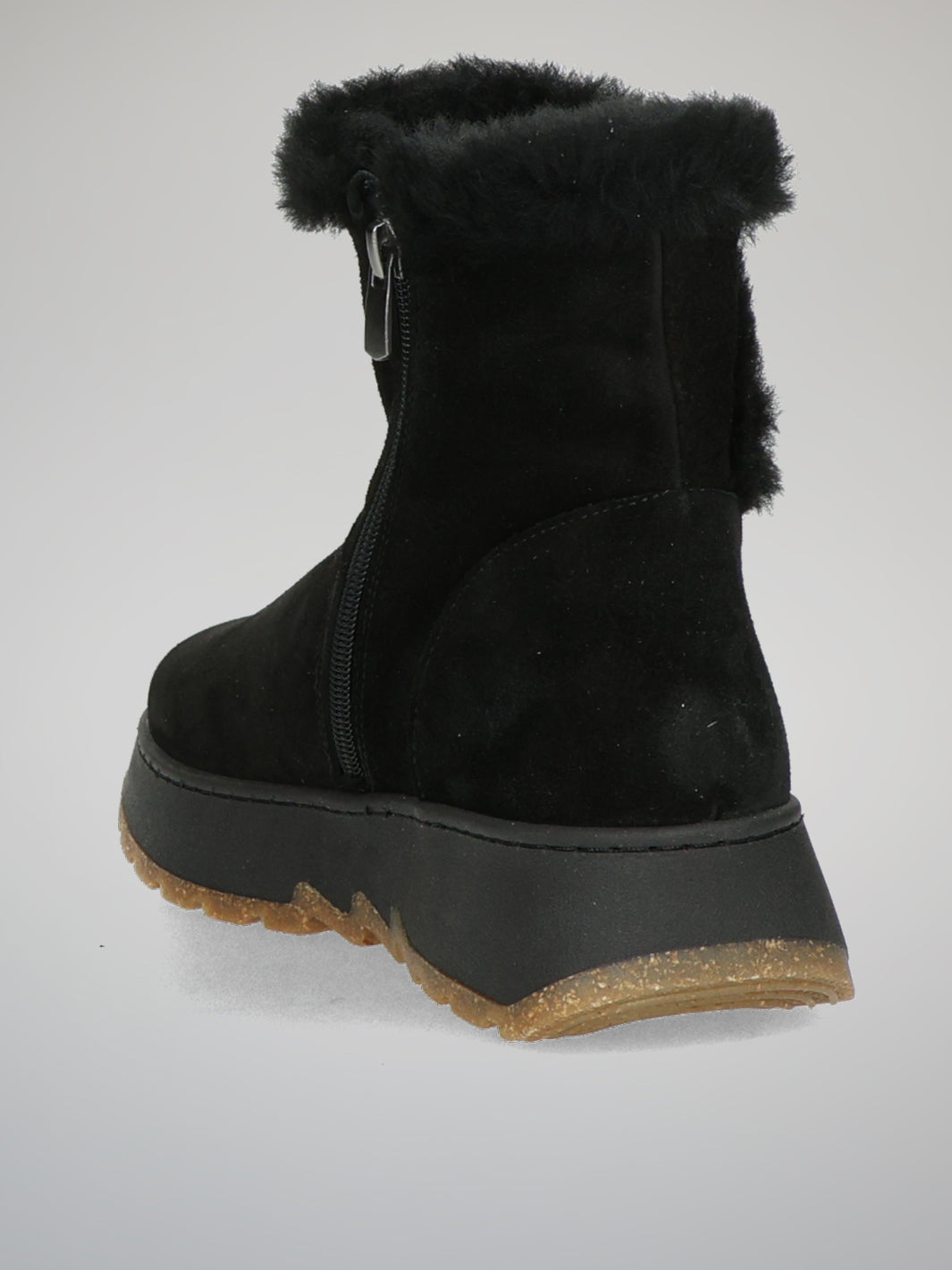 WINTER ANKLE BOOTS - BLACK