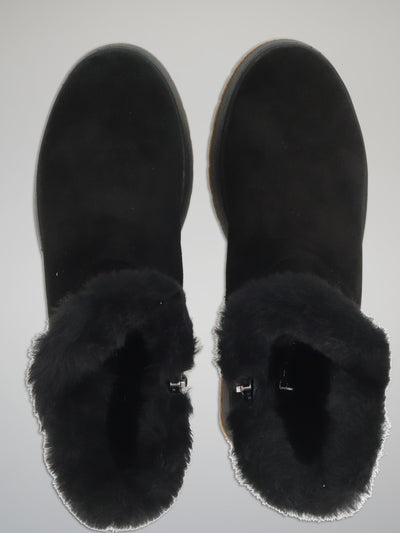 WINTER ANKLE BOOTS - BLACK