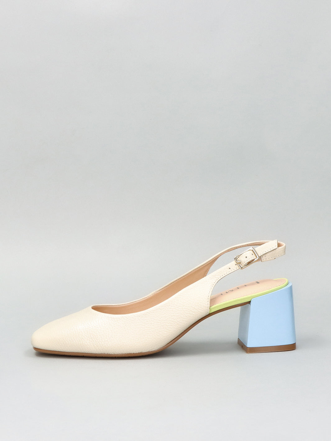 LEATHER SLINGS - BEIGE