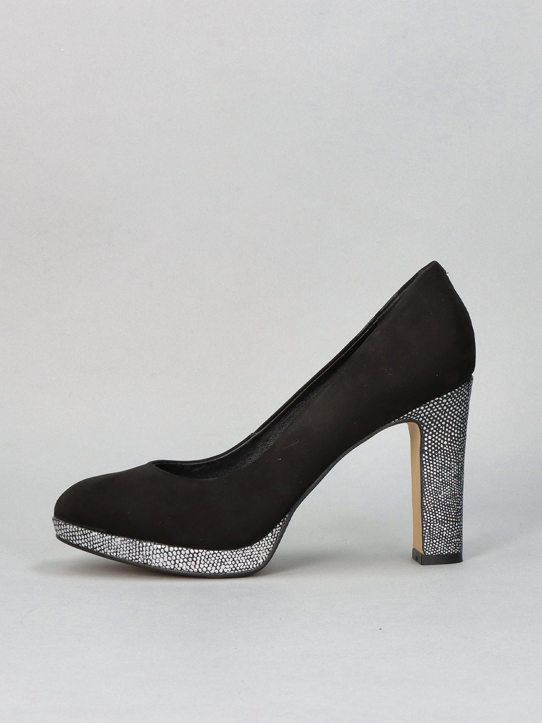 NUBUCK PUMPS - BLACK