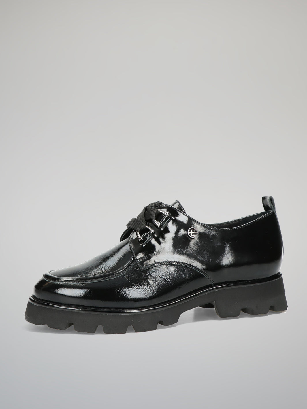 LEATHER SHOES - BLACK