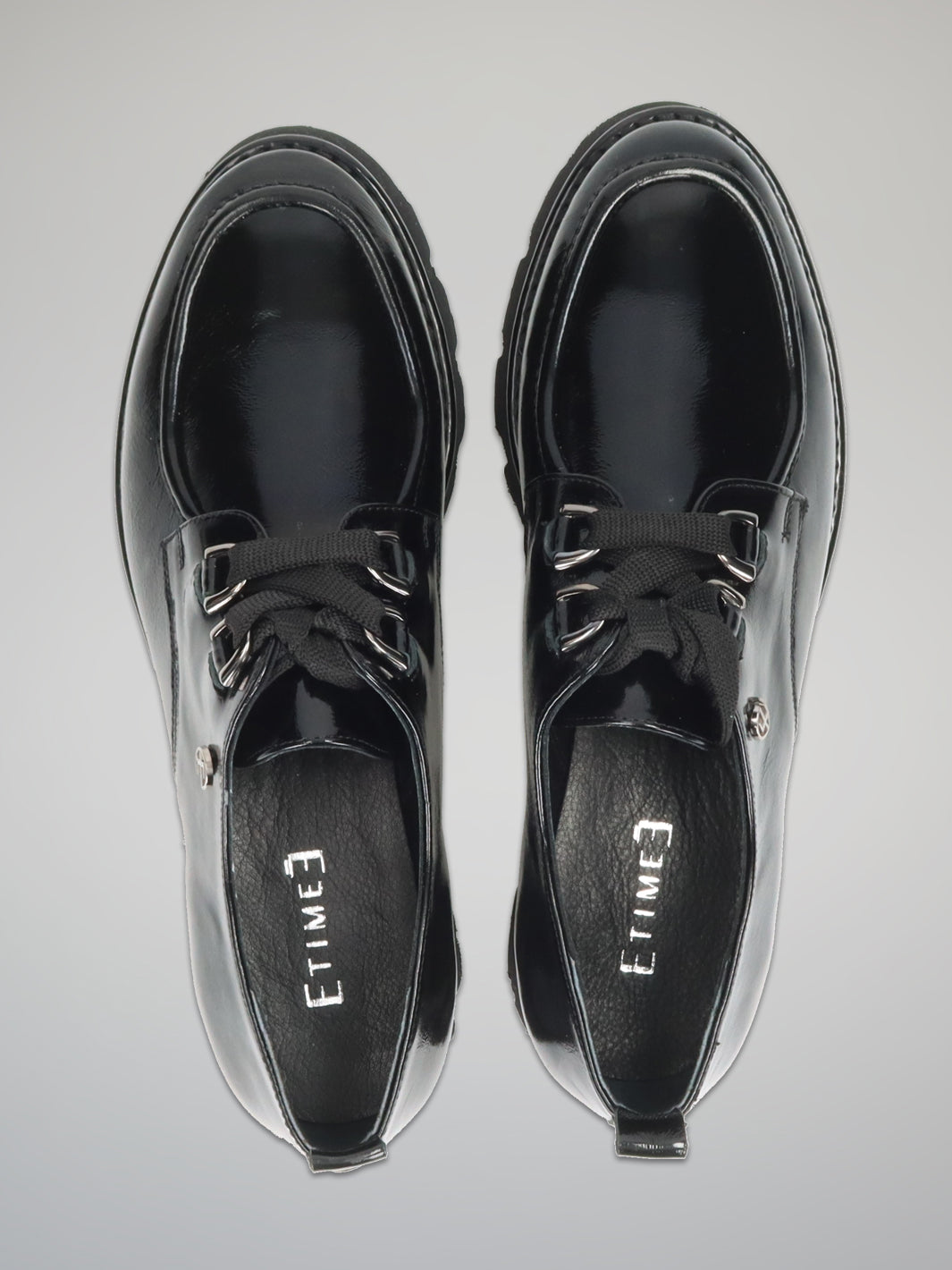 LEATHER SHOES - BLACK