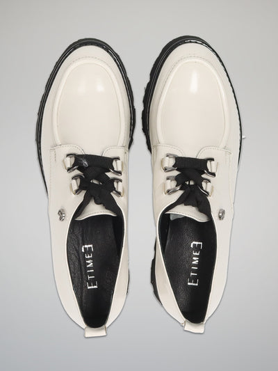 LEATHER SHOES - WHITE
