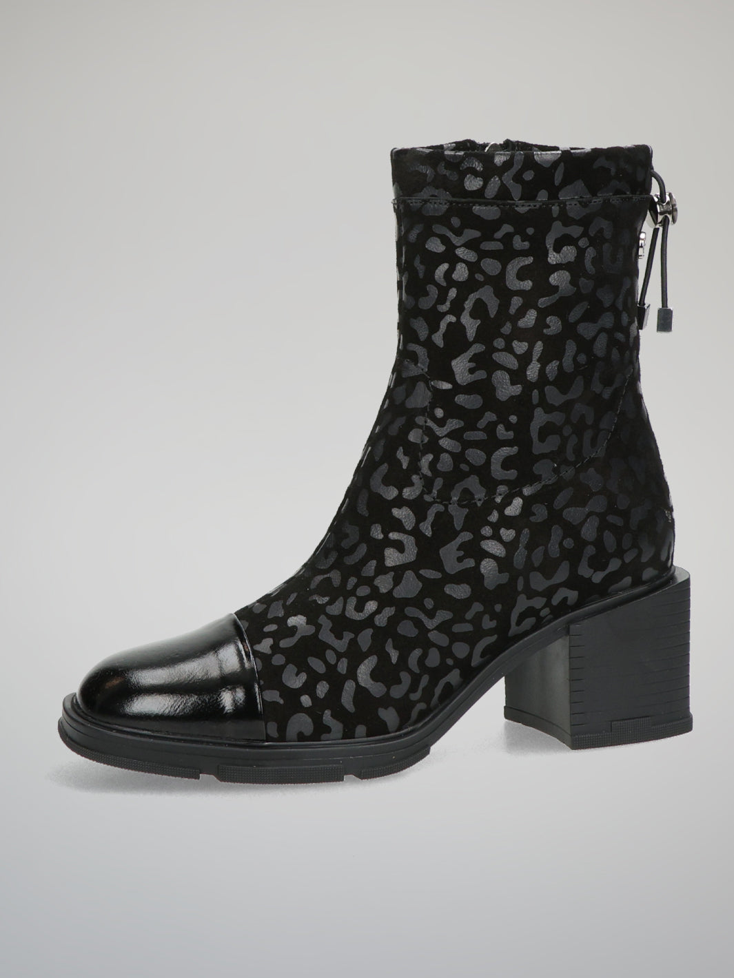 CASUAL ANKLE BOOTS - BLACK