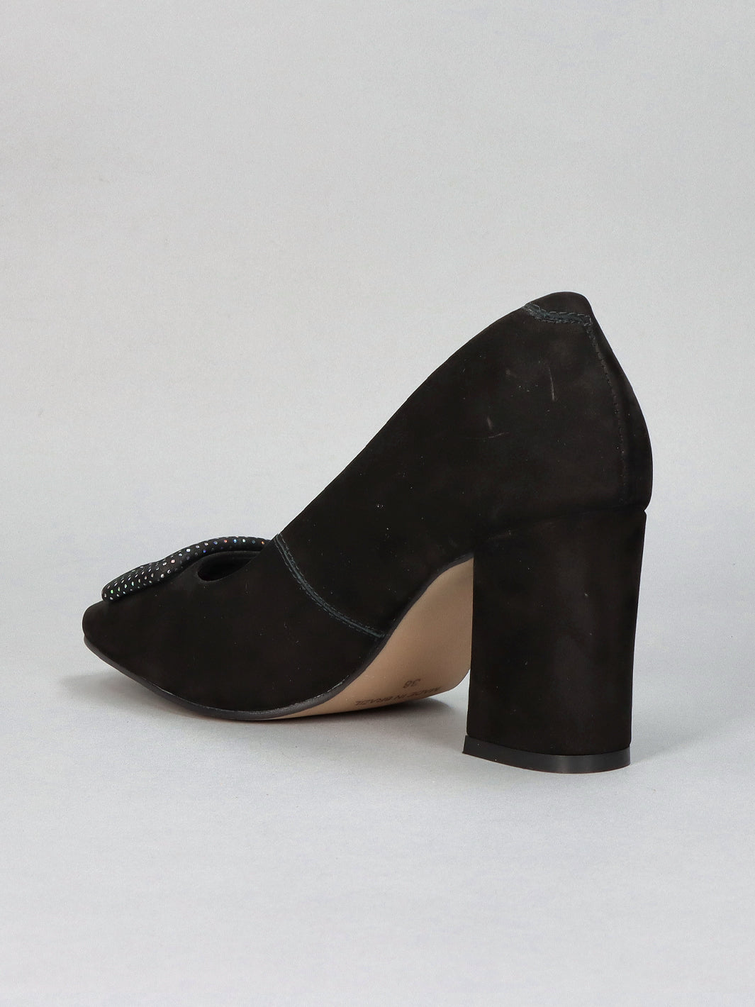 NUBUCK PUMPS - BLACK