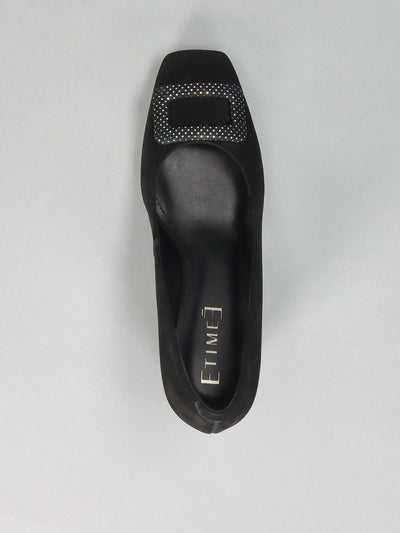 NUBUCK PUMPS - BLACK