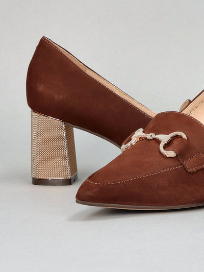 NUBUCK LOW SHOES - BROWN