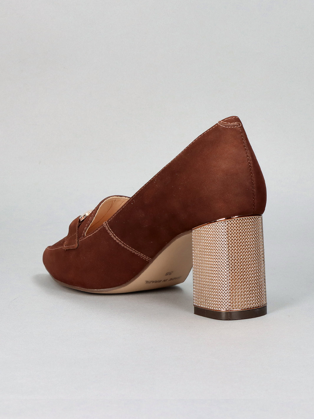 NUBUCK LOW SHOES - BROWN