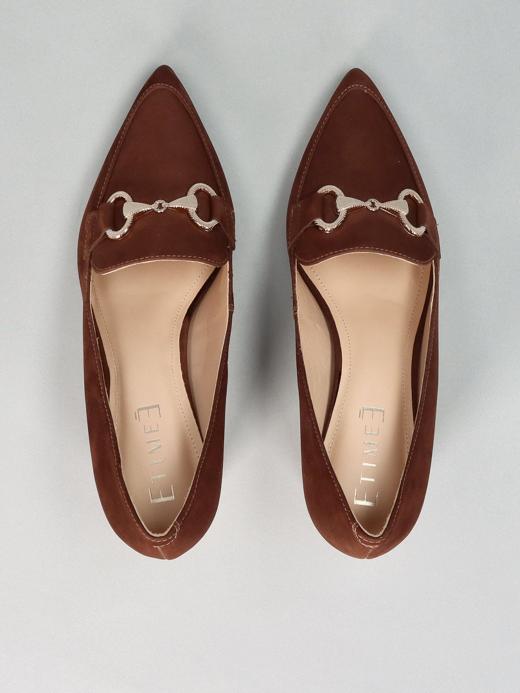 NUBUCK LOW SHOES - BROWN