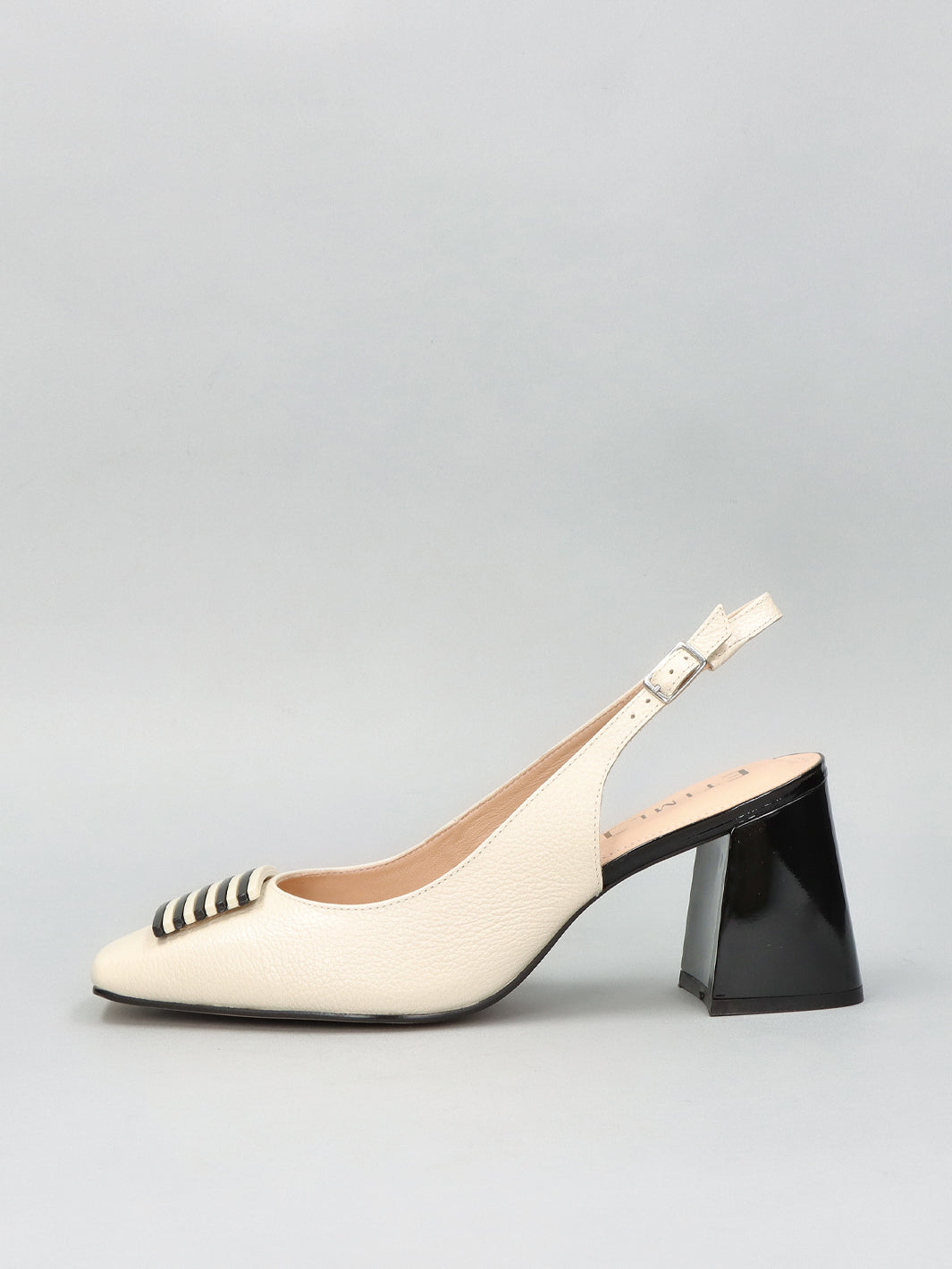 LEATHER SLINGS - BEIGE