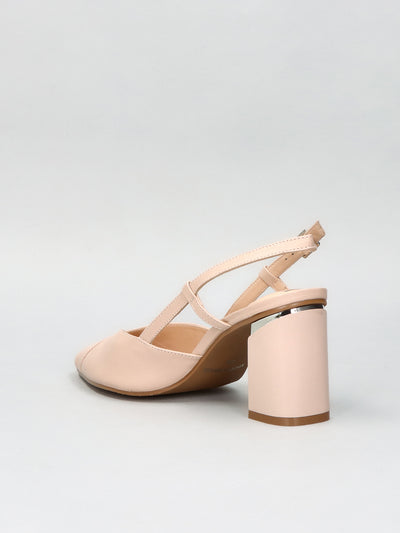 LEATHER SLINGS - LIGHT PINK