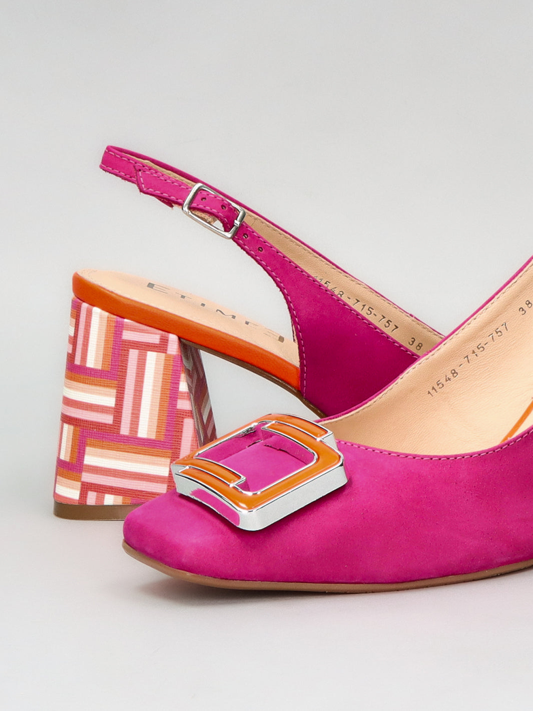 ELEGANT SLINGBACK HEELS - PINK