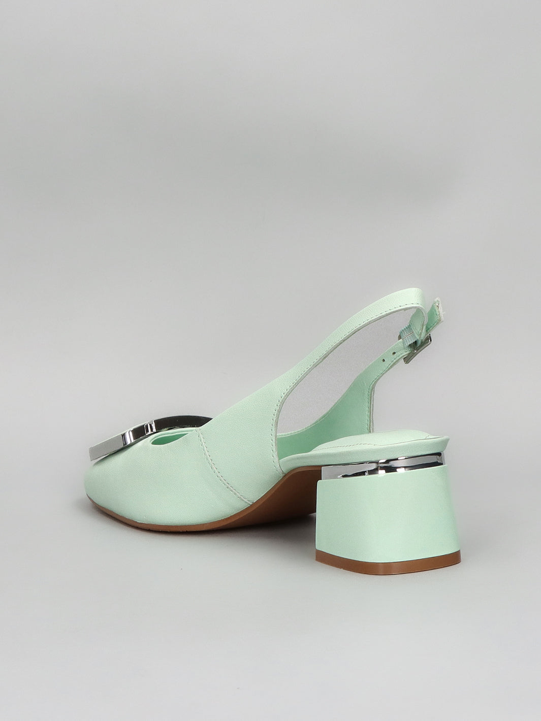 FASHION HEELS SLINGBACK - GREEN