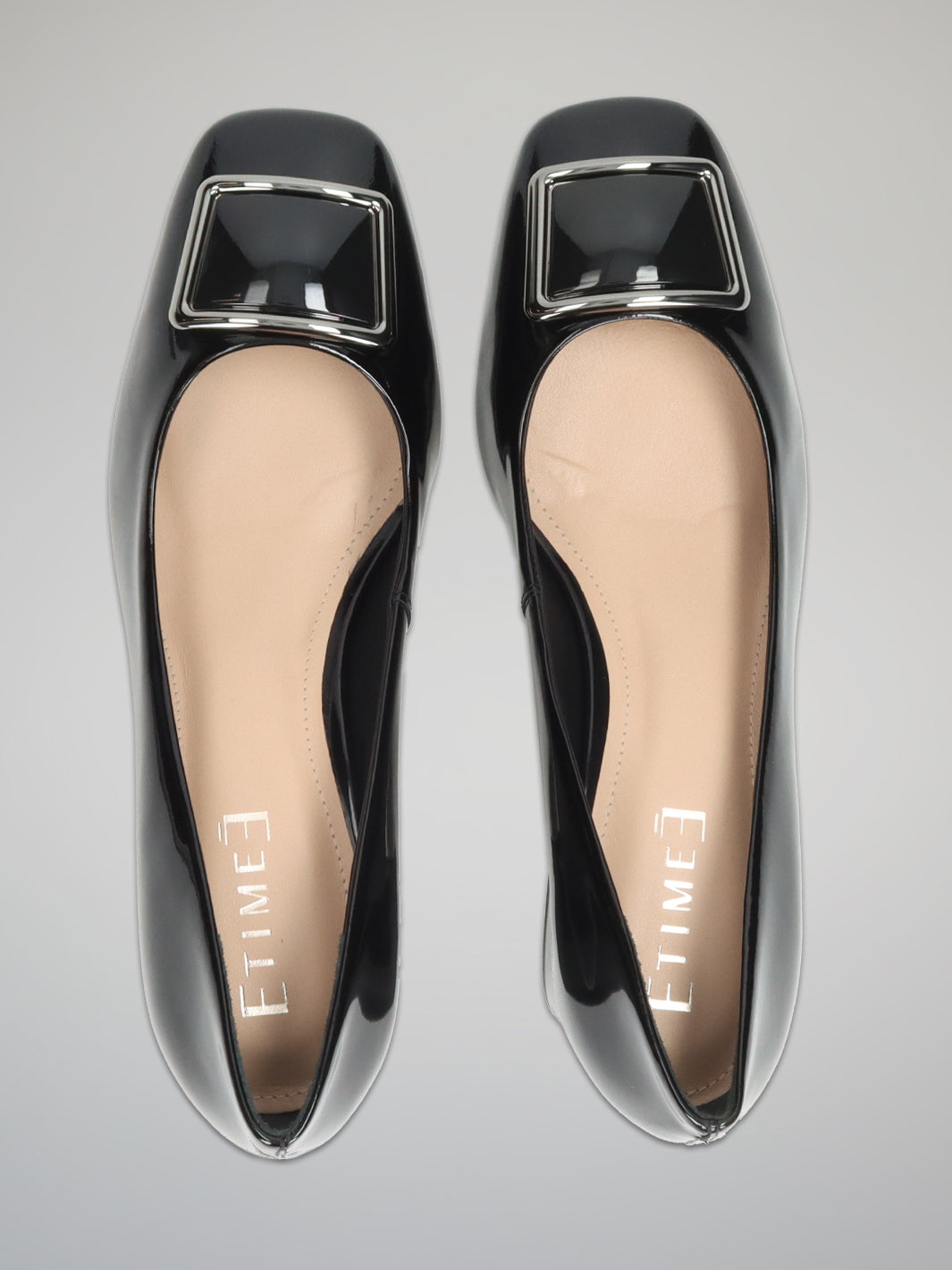 LEATHER HEELS - BLACK