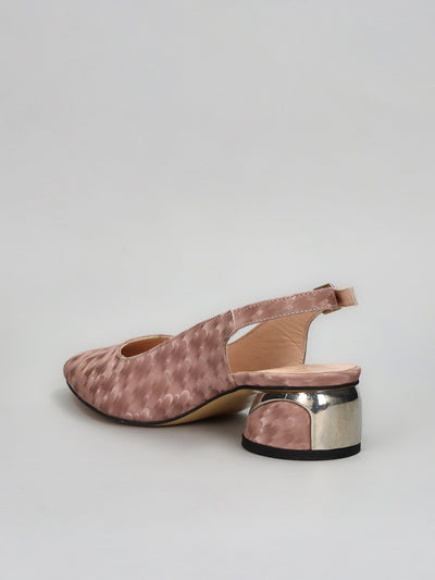 LEATHER SLINGS - PURPLE