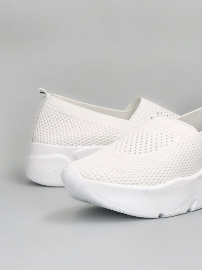 CASUAL LOW SHOES - WHITE