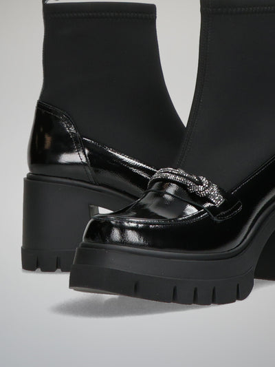 ANKLE BOOTS - BLACK