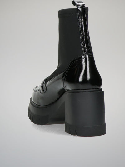 ANKLE BOOTS - BLACK