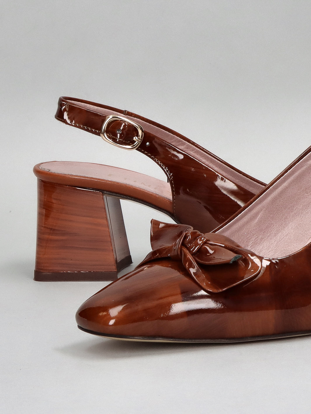 LEATHER SLINGS - BROWN