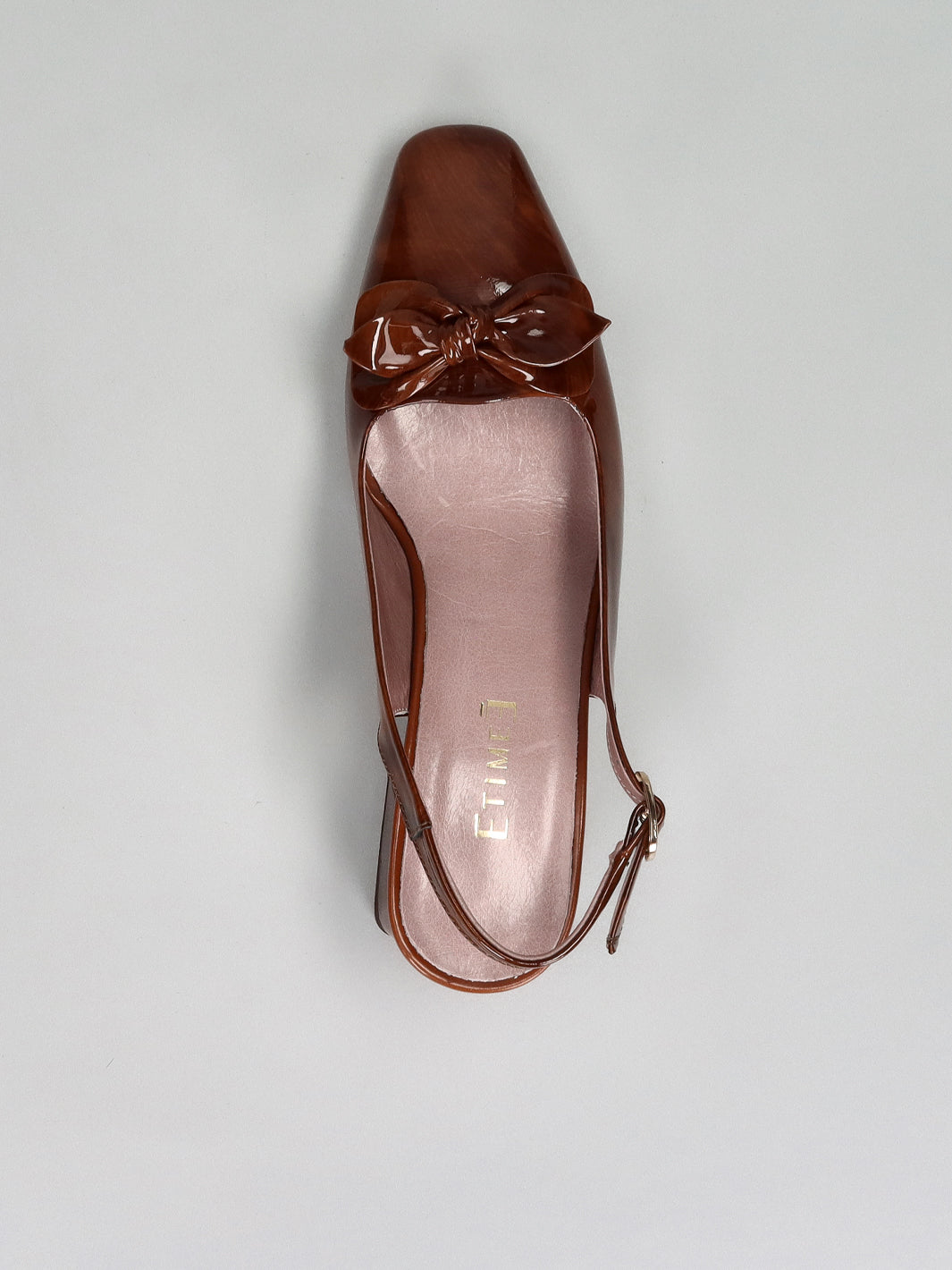 LEATHER SLINGS - BROWN
