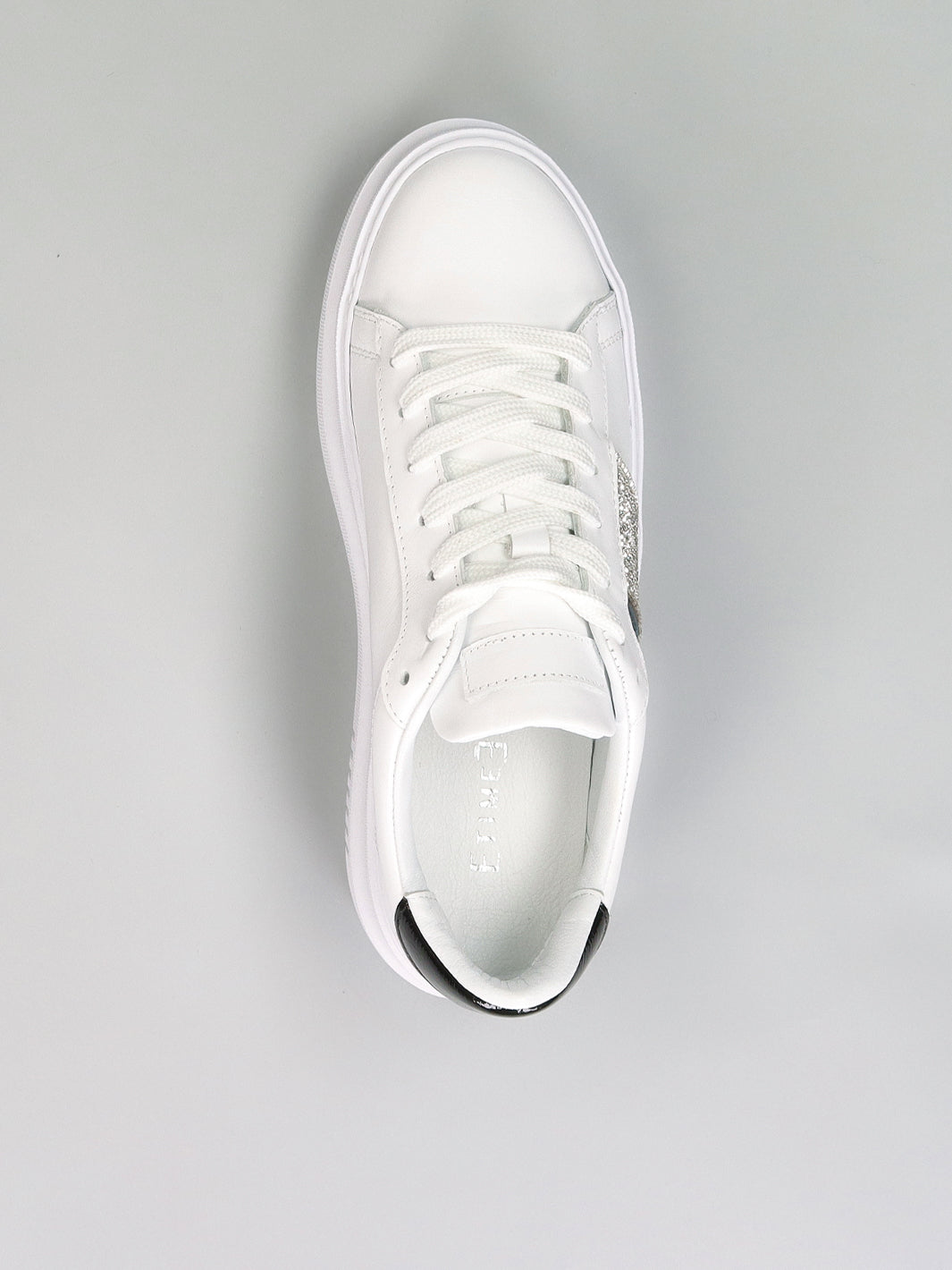 LEATHER SNEAKER - WHITE