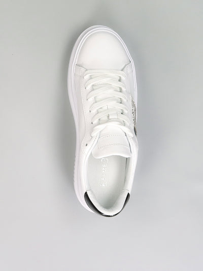LEATHER SNEAKER - WHITE
