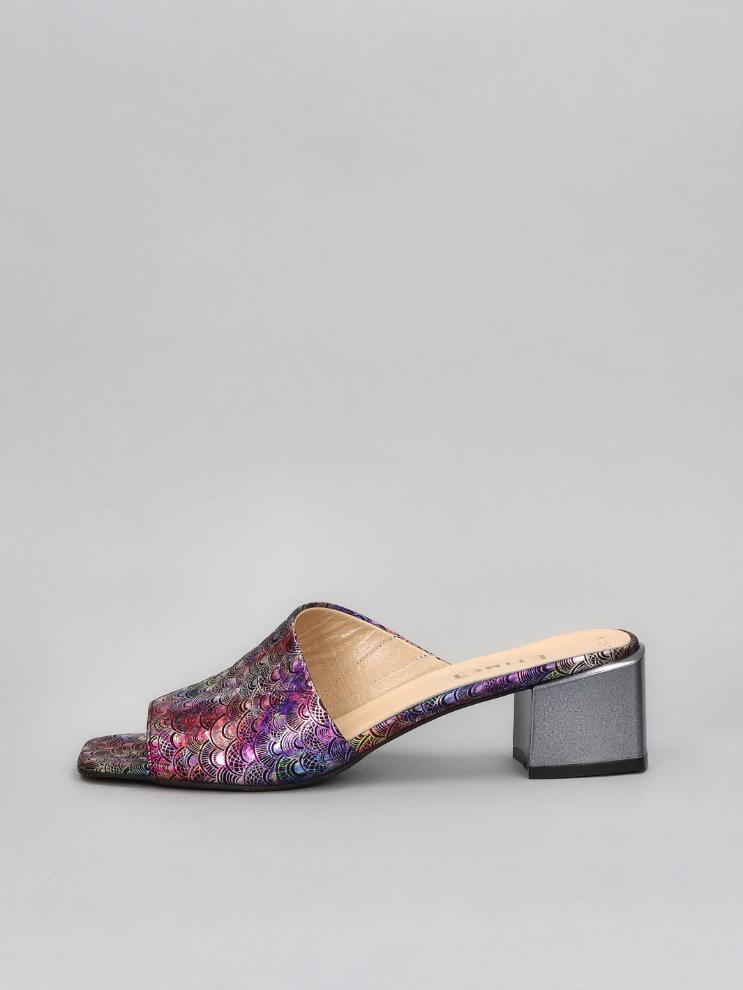 LEATHER SLIPPERS - MULTI/COLOURED