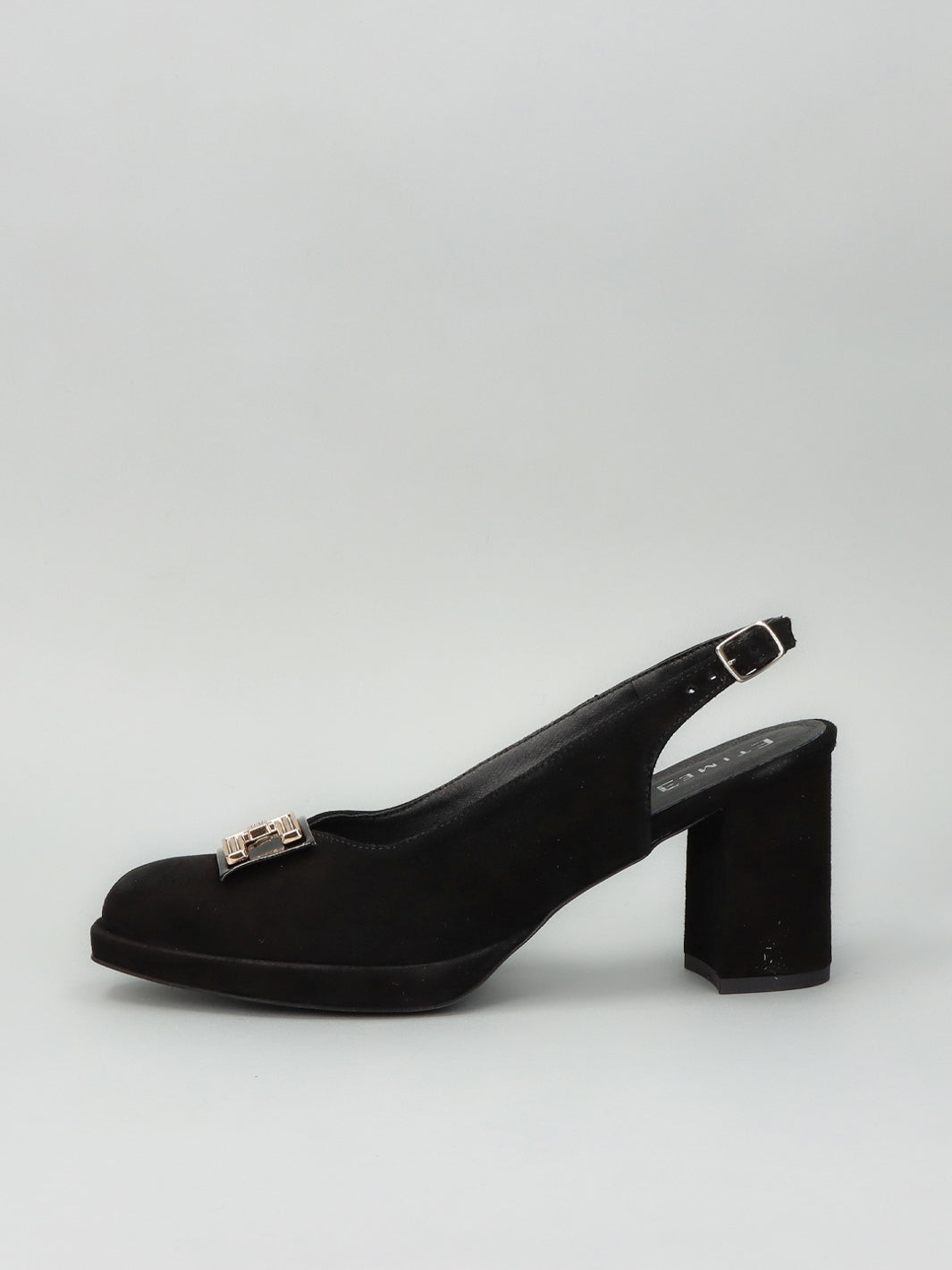 NUBUCK SLINGS - BLACK
