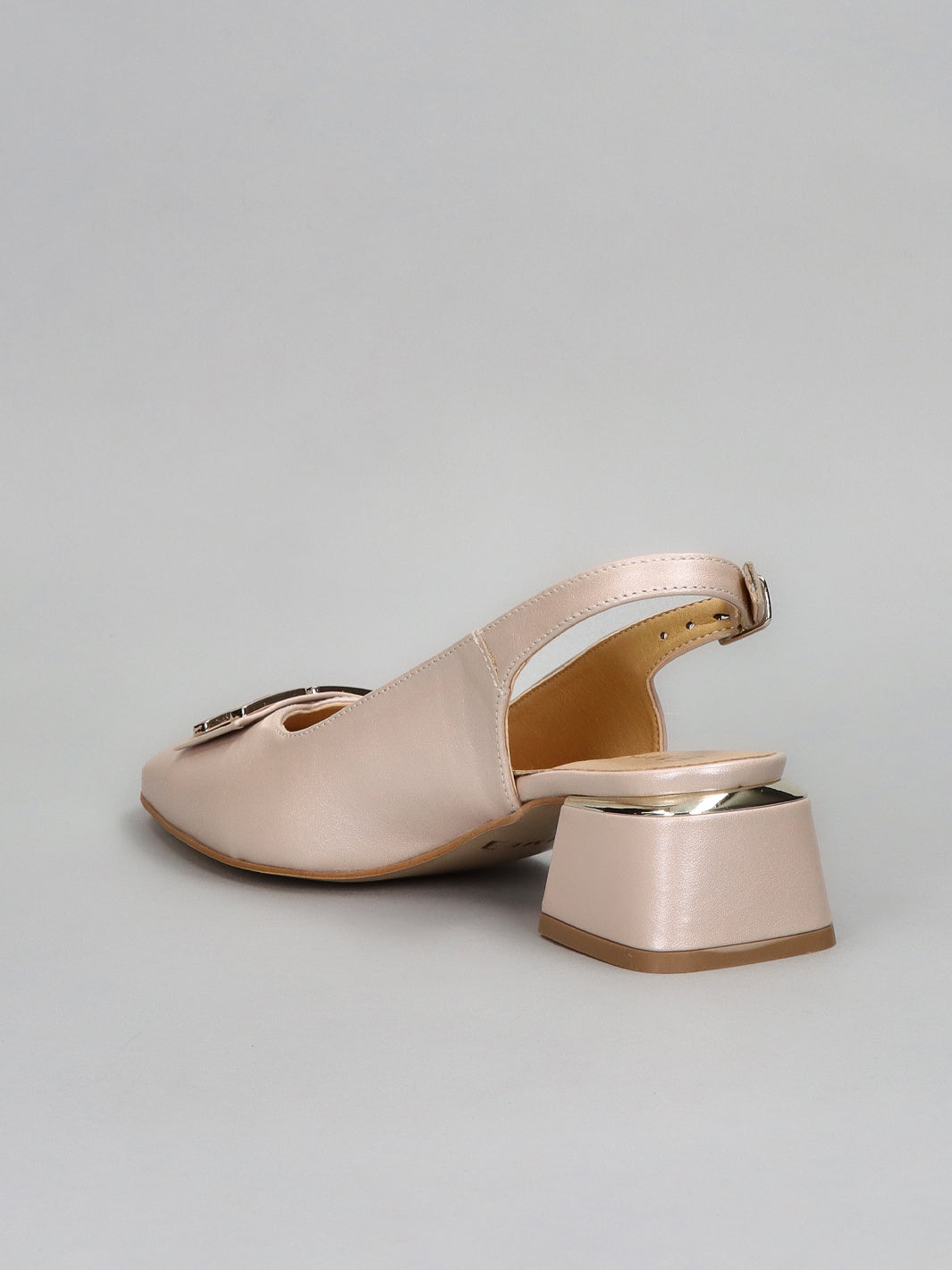 LEATHER SLINGS - LIGHT PINK