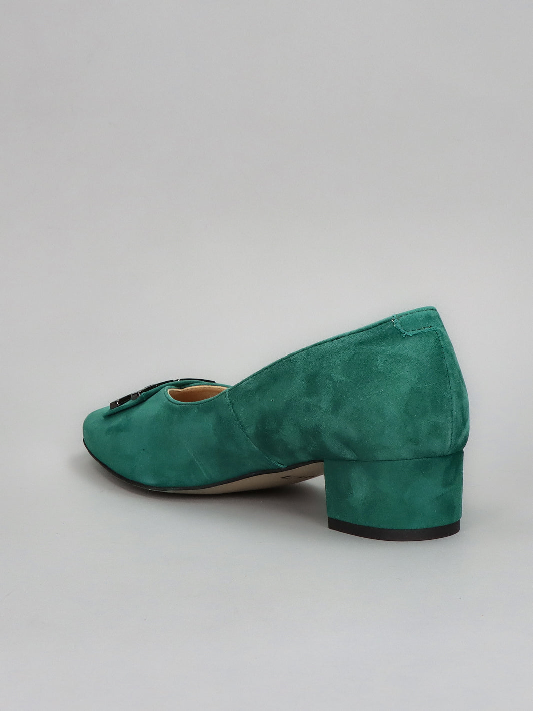 SUEDE PUMPS - GREEN