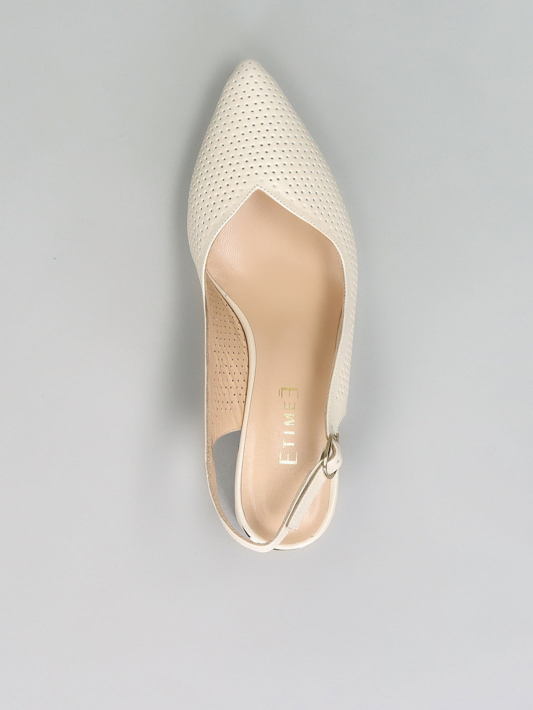 LEATHER SLINGS - BEIGE