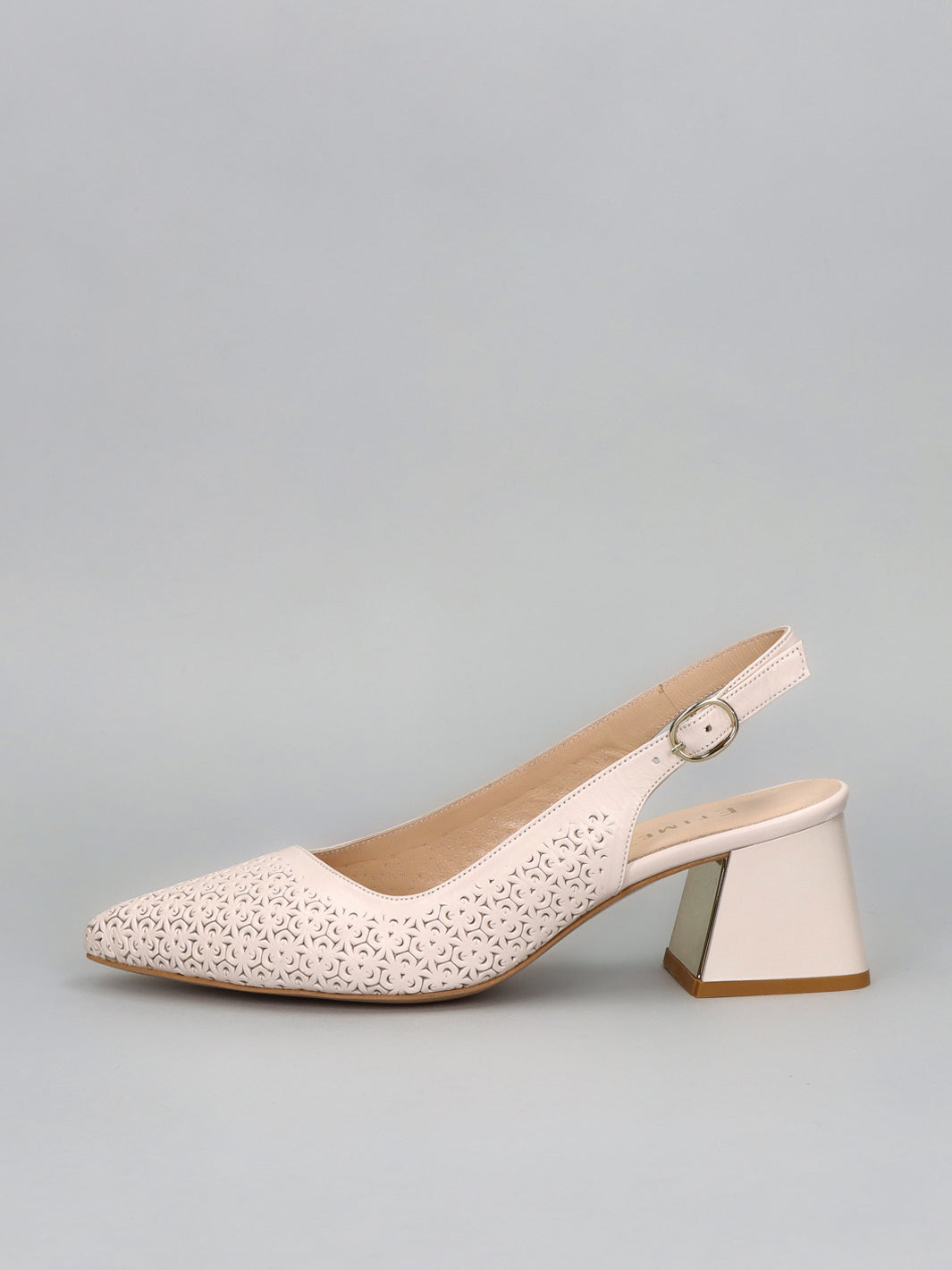 LEATHER SLINGS - BEIGE