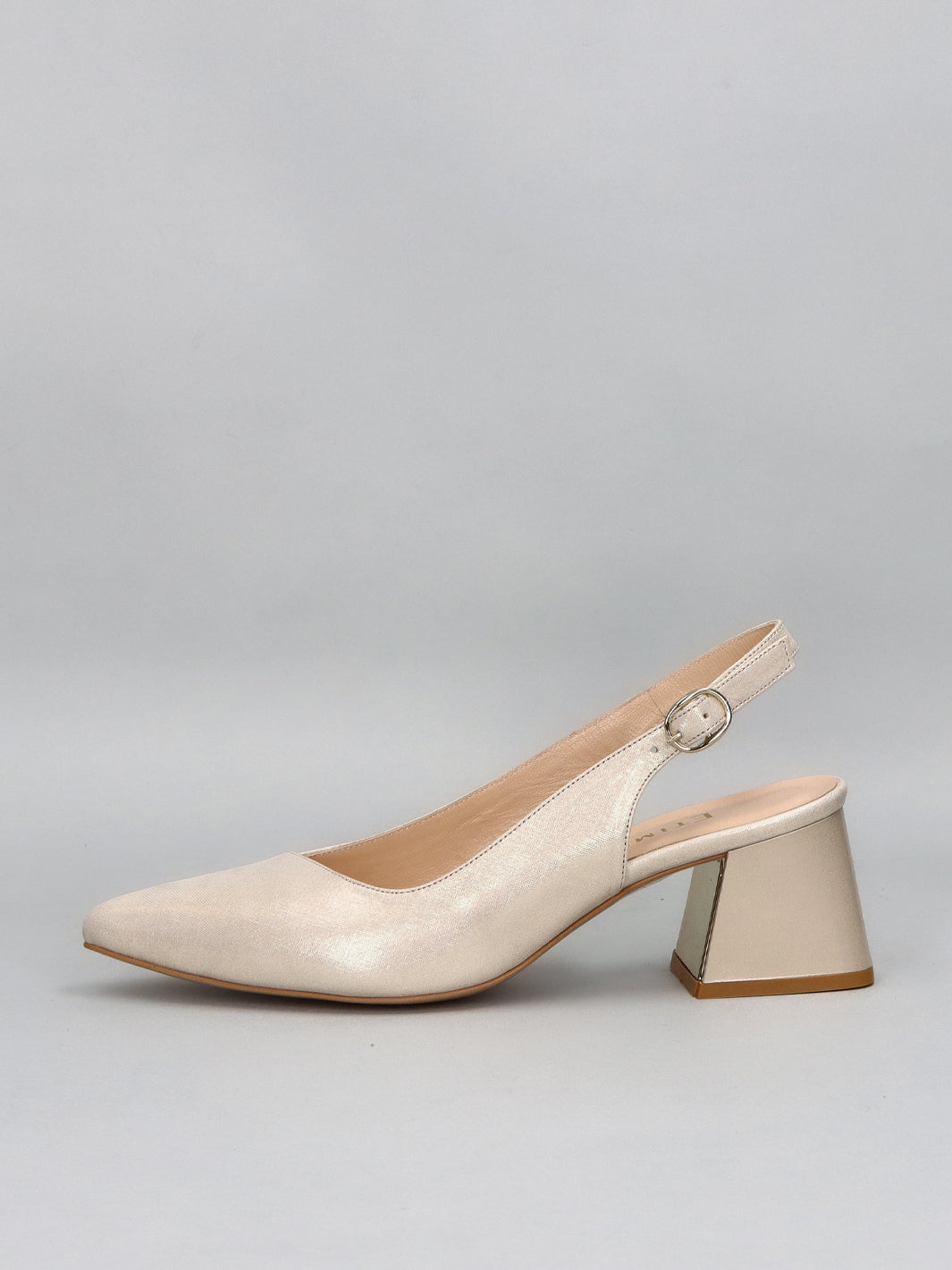 LEATHER SLINGS - GOLD