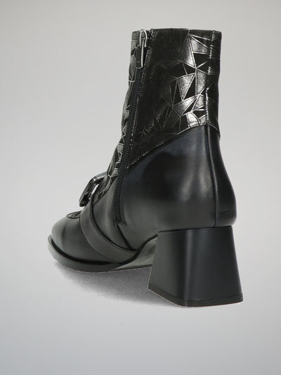 ANKLE BOOTS - BLACK