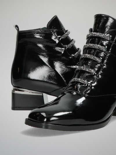 ANKLE BOOTS - BLACK