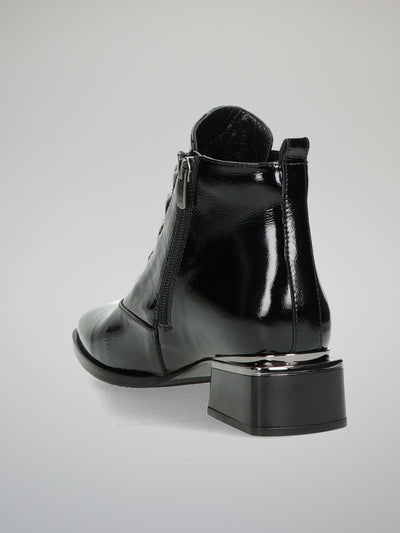 ANKLE BOOTS - BLACK