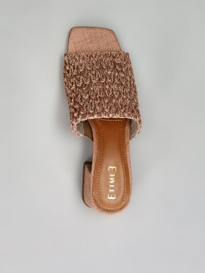 STYLISH SLIPPERS- BROWN