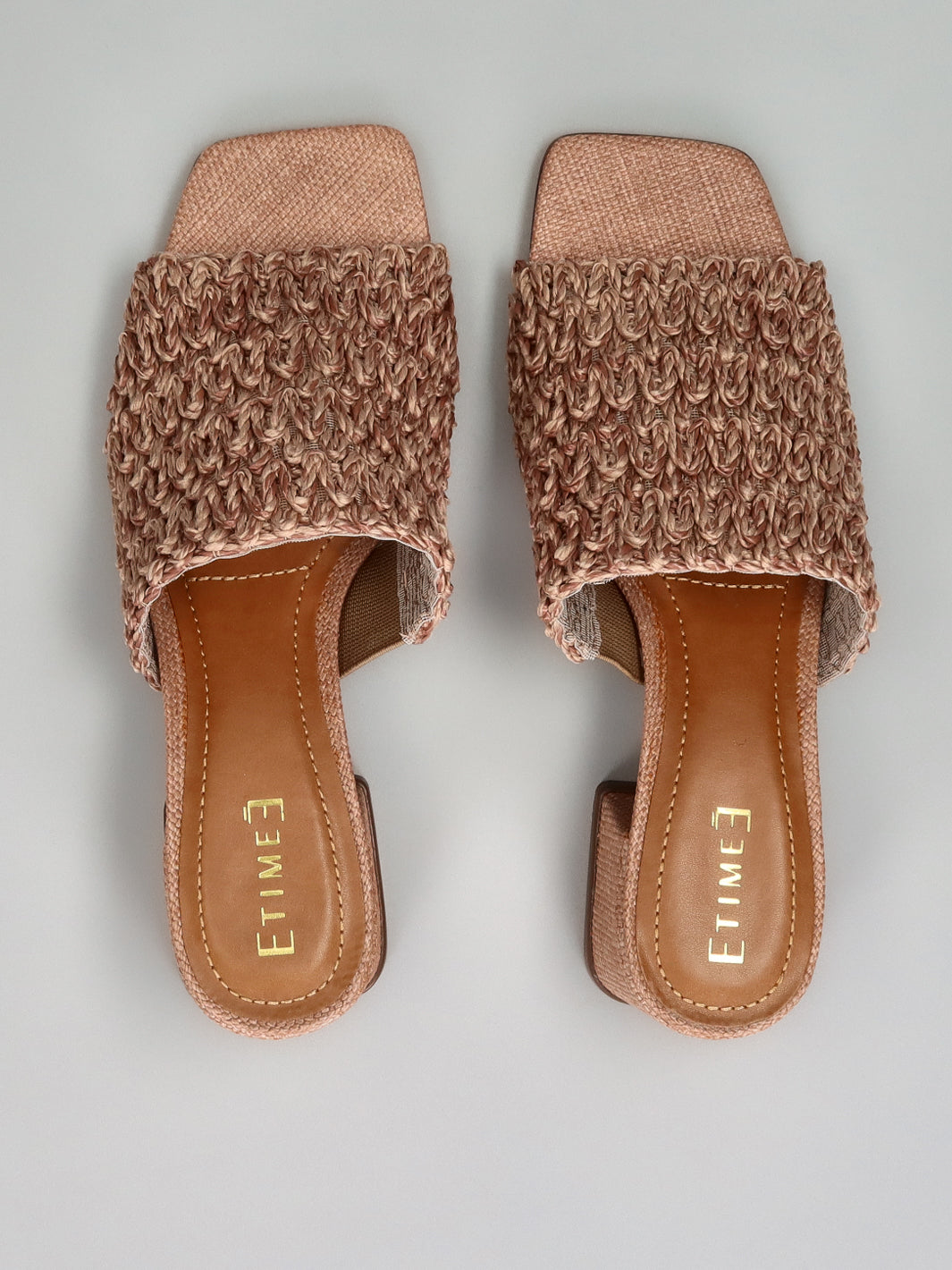 STYLISH SLIPPERS- BROWN