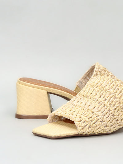 STYLISH SLIPPERS- BEIGE