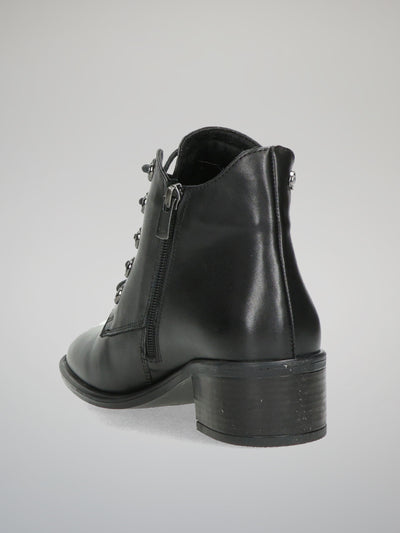 ANKLE BOOTS - BLACK